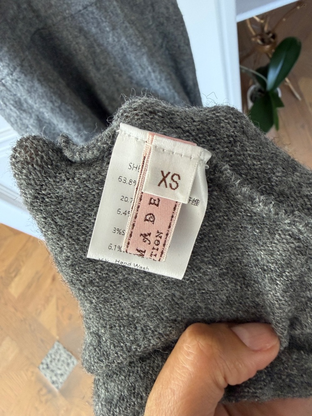 Sleeveless Mockneck Knit Wide-Leg Dress in Gray - Picture 2 of 5